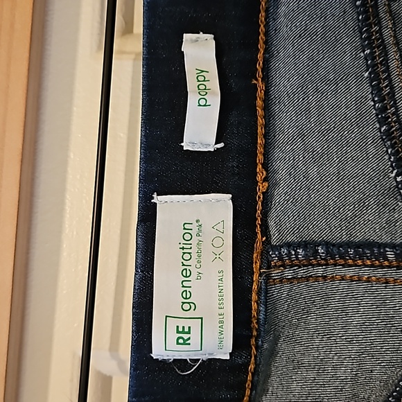 Re Generation by Celebrity Pink Dark Blue Jeggings Size 2x - Picture 7 of 8